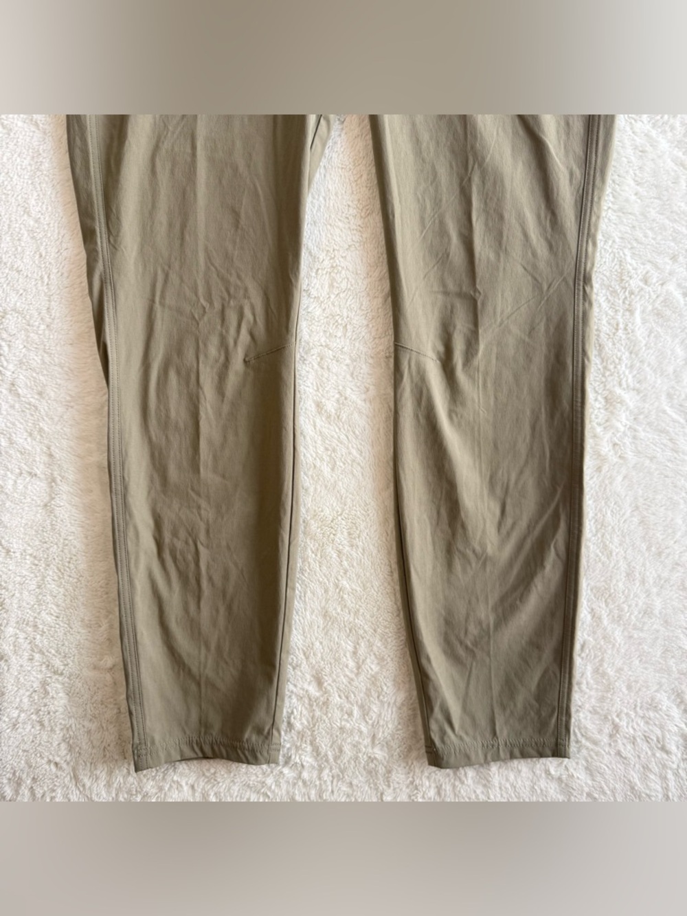 Kuhl Innovair Skinny Pants Women’s 12 Khaki Nylon Zip Pockets Outdoor Hiking NEW - Picture 3 of 11